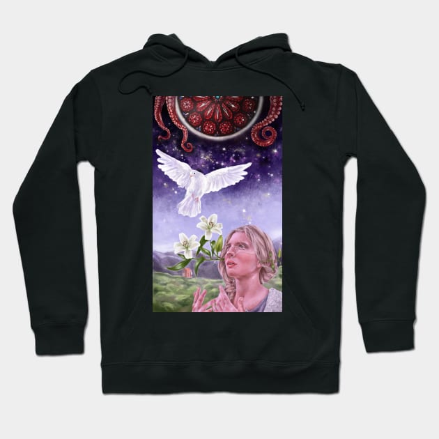 The OA - Garden of Forking Paths Hoodie by WoodlandElm